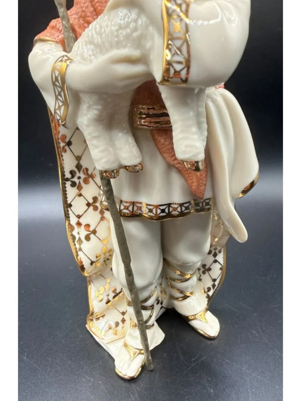 Lenox First Blessing Shepherd Boy with Lamb 6119218 Nativity NWT 2001